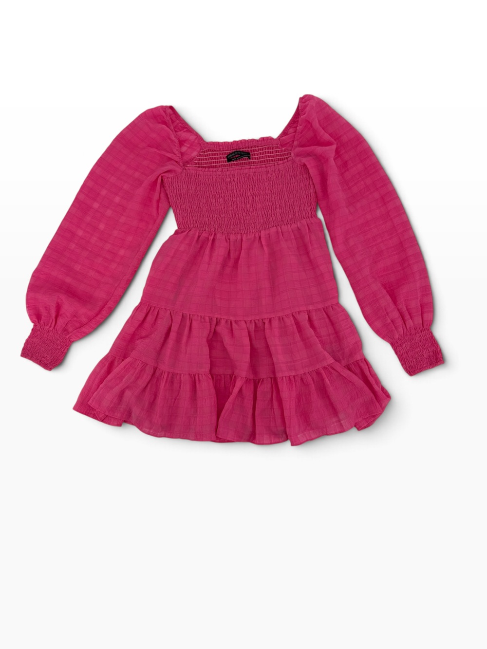 Urban Outfitters Pink Off-Shoulder Ruffled Baby Doll Dress Size X-Small Women’s